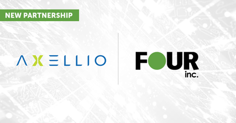 Four Inc. and Axellio partner to bring Network and Data Intelligence Platforms to the Public Sector.
